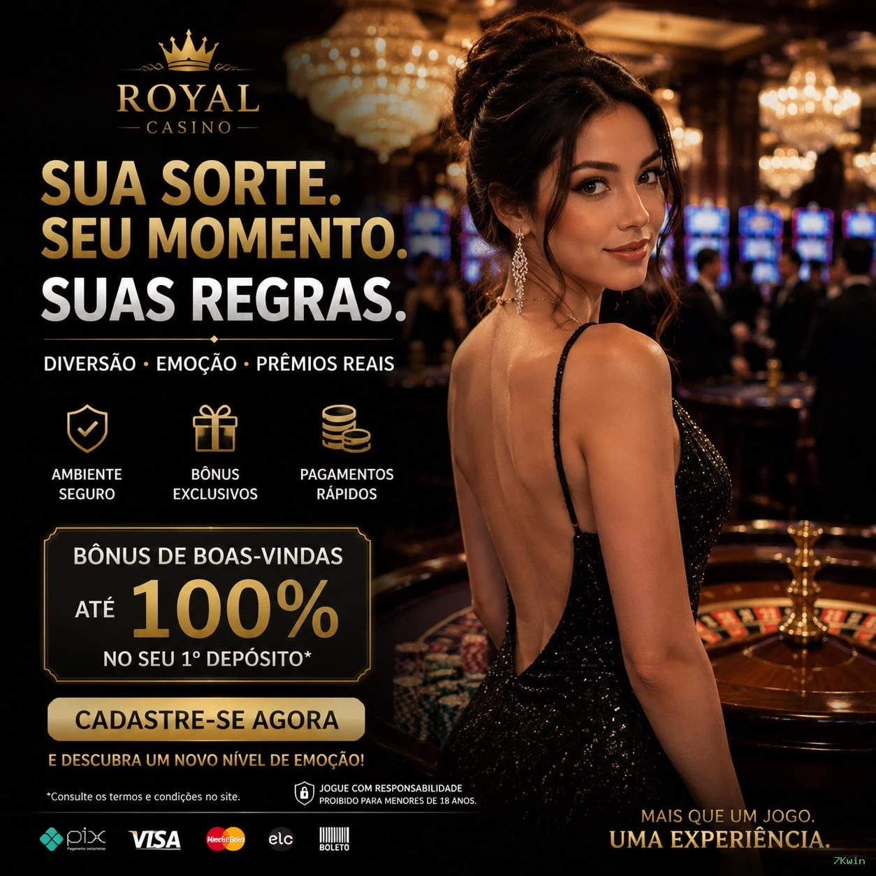 Jogos com dublagem PT-BR no 7Kwin — imersão total